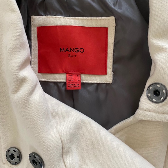 Mango Double Breasted Coat - Picture 2 of 7